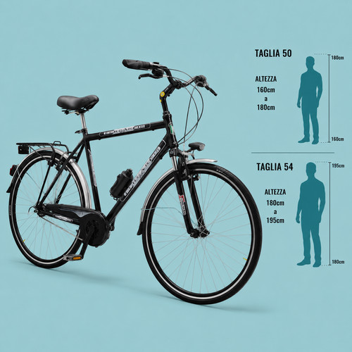 Bici uomo trekking shimano - bici, 28