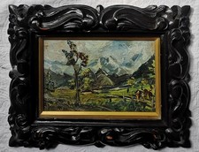 quadro con Paesaggio alpino