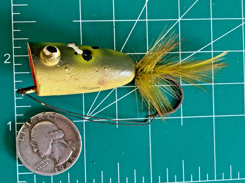 Esca vintage popper - popper, rod