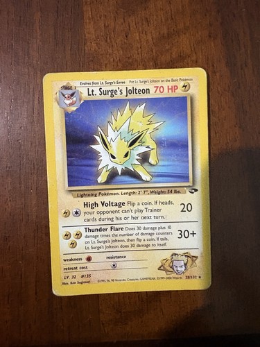 Carte pokémon surge s - -, lt