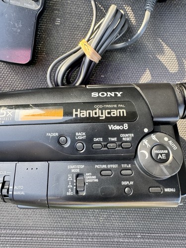 Sony handycam ccd - handycam, ccd-tr501e