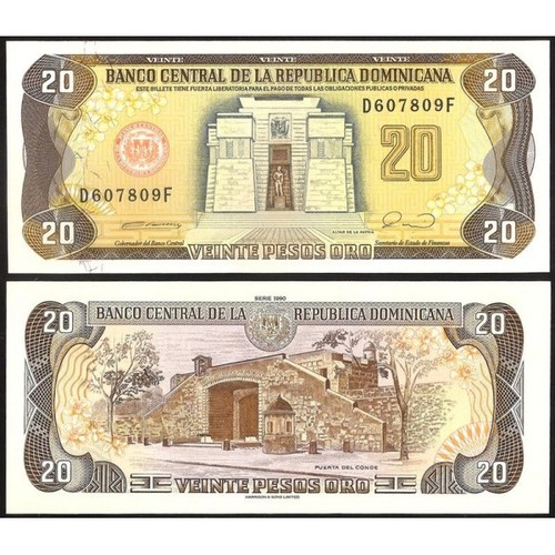 Dominican republic pesos - republic, 20