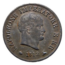 10 Soldi 1812 - Milano - Napoleone I - Re d'Italia - SPL