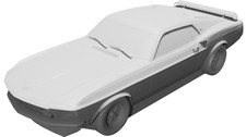 Modello Auto 1969 Ford Mustang