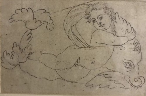 Antico disegno cornice - antico,