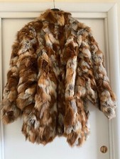 pelliccia di vera volpe rossa taglia 48/50