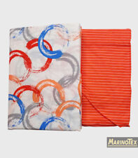 LENZUOLA BASSETTI COMPLETO LETTO 100% COTONE MATRIMONIALE SINGOLO PIAZZA E MEZZA