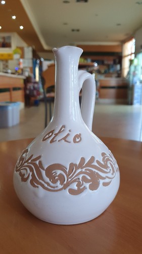 Oliera ceramica artigianale - oliera,