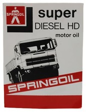 adesivo springoil super diesel fiat 619 camion motrice rimorchio ralla autocarro