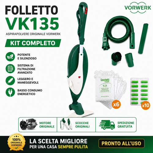 Vorwerk folletto vk135 - folletto,