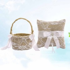  Cuscino Porta Fedi Matrimonio Decorazione Della Tavola Nozze Accessori Per