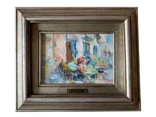 Dipinto olio tavola il - dipinto, “il