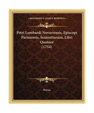 Petri Lombardi Novariensis