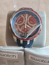Swatch Irony Retrograde Chrono Mental Fame YRS418 Nuovo