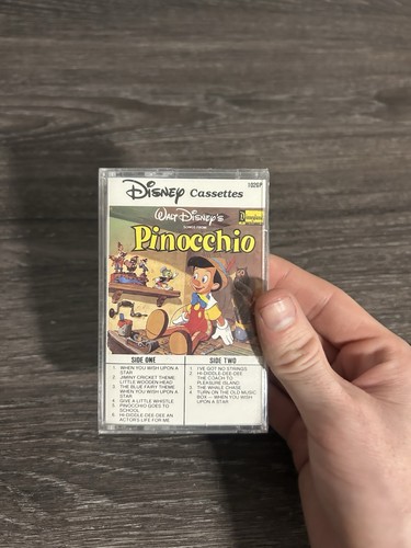 Cassetta disney pinocchio - cassetta,