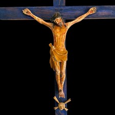 CRISTO POLICROMO XXL 1700