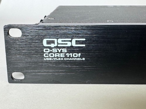Qsc sys core 110f dsp - q-sys,