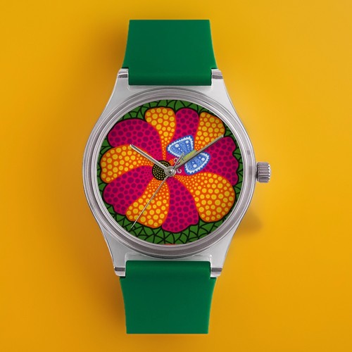 Orologio polso yayoi kusama - orologio,