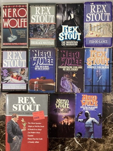Rex stout nero wolfe - rex,