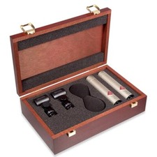 Neumann KM 184 Stereo Set Coppia Microfoni Cardioidi-Nichel-Nuovo-ProSoundUniverse.