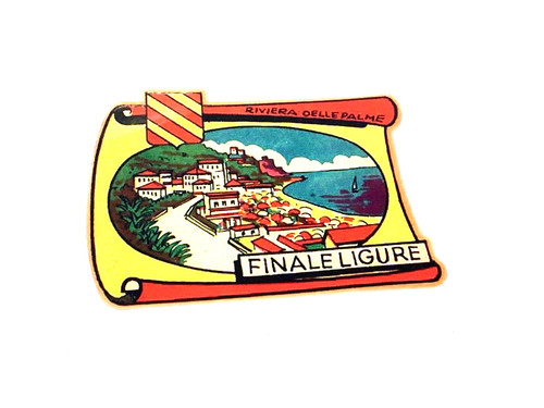 Adesivo finale ligure - adesivo,
