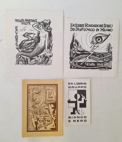 Lotto ex libris - ex,