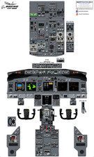 Boeing 737-800 con poster
