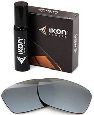 Lenti di ricambio polarizzate IKON iridio Oakley Jupiter quadrate argento specchio