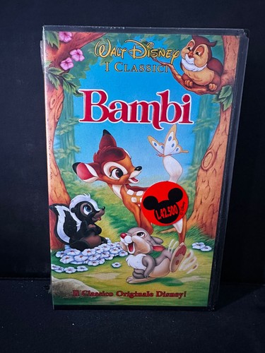 Disney classici bambi vhs - bambi,