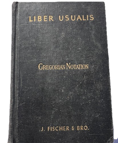 Liber usualis 801 - usualis, introduction