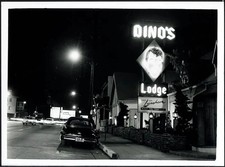 Foto vintage Via di notte a Hollywood anni 60 Ft 37688 - Stampa 24x18 cm