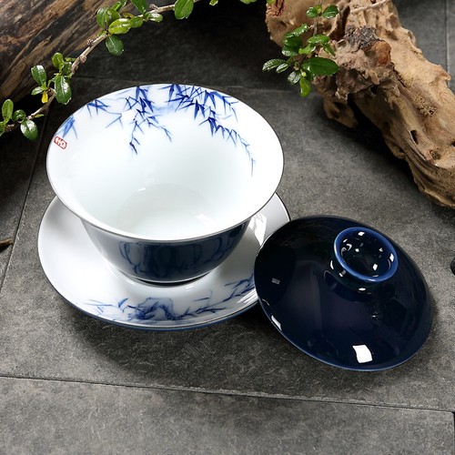 Tazza tè ciotola - ciotola, coperta