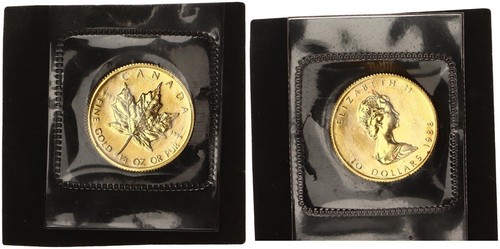 Canada dollari oro 1986 - canada, 10