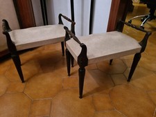 Coppia di panchette -