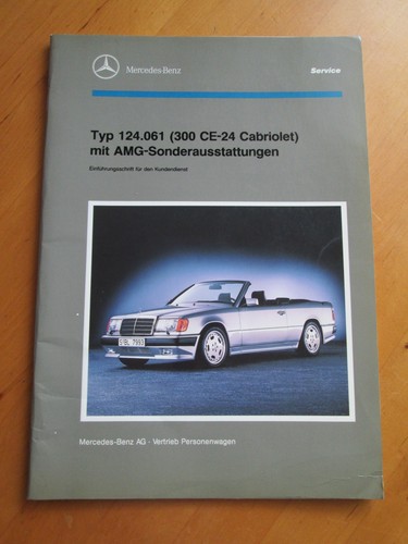 Mercedes introduzione 124 - mercedes,