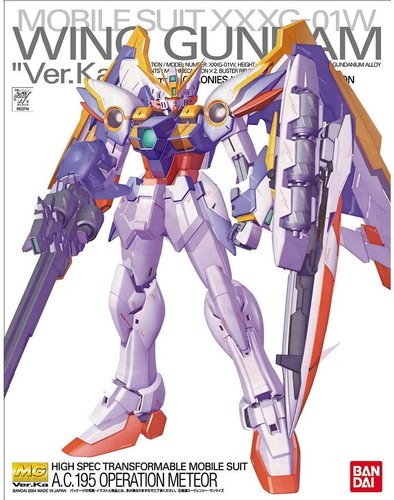 Bandai wing gundam - wing, ka