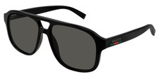 OCCHIALI DA SOLE GUCCI GG 1856S COLORE 001 NERO LENTE GRIGIA UOMO SUNGLASSES