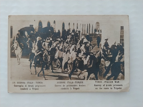 Guerra italo turca - italo, prigionieri