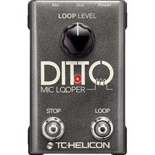 TC HELICON DITTO MIC LOOPER