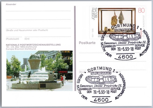 Timbro speciale dortmund 1993 - timbro,
