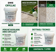 Fissativo ghiaia cryllac - ghiaia, w