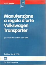 Manuale MANUTENZIONE A REGOLA D'ARTE VW Transporter T3 dal 1986