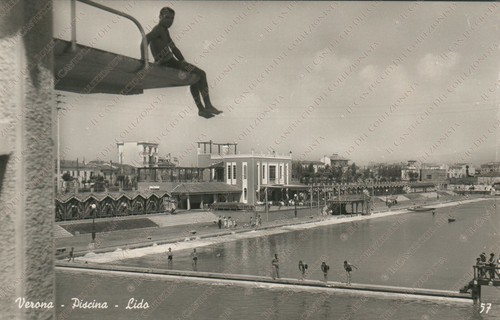 Verona piscina lido - verona, trampolino