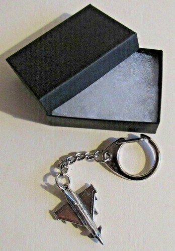 Keyring pewter eurofighter - pewter,