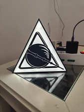 Lampada Lightbox I Doni Della Morte Harry Potter