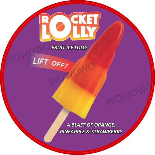 Adesivo furgone gelato - , rocket