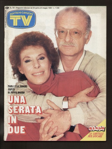 Sorrisi 1989 gino paoli - 18/1989,