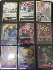 OP Lotto Carte Singole : Shanks Barbabianca Luffy Leggere Descrizione