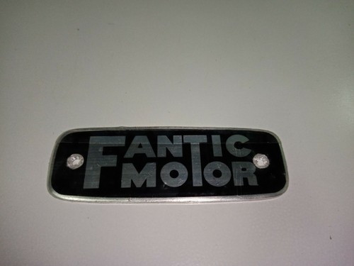 Targhetta fantic motor - fantic, per