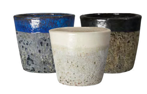 Vaso cono deroma - deroma, glazed